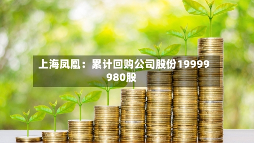 上海凤凰：累计回购公司股份19999980股