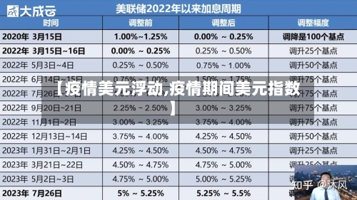 【疫情美元浮动,疫情期间美元指数】