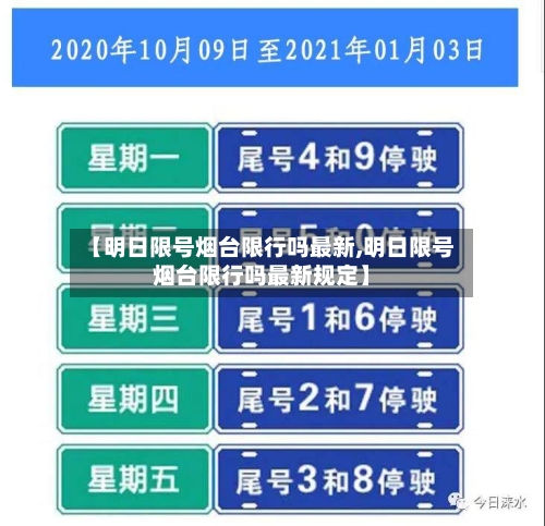 【明日限号烟台限行吗最新,明日限号烟台限行吗最新规定】
