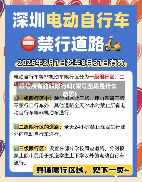 限号所有路段限行吗(限号路段是什么意思)