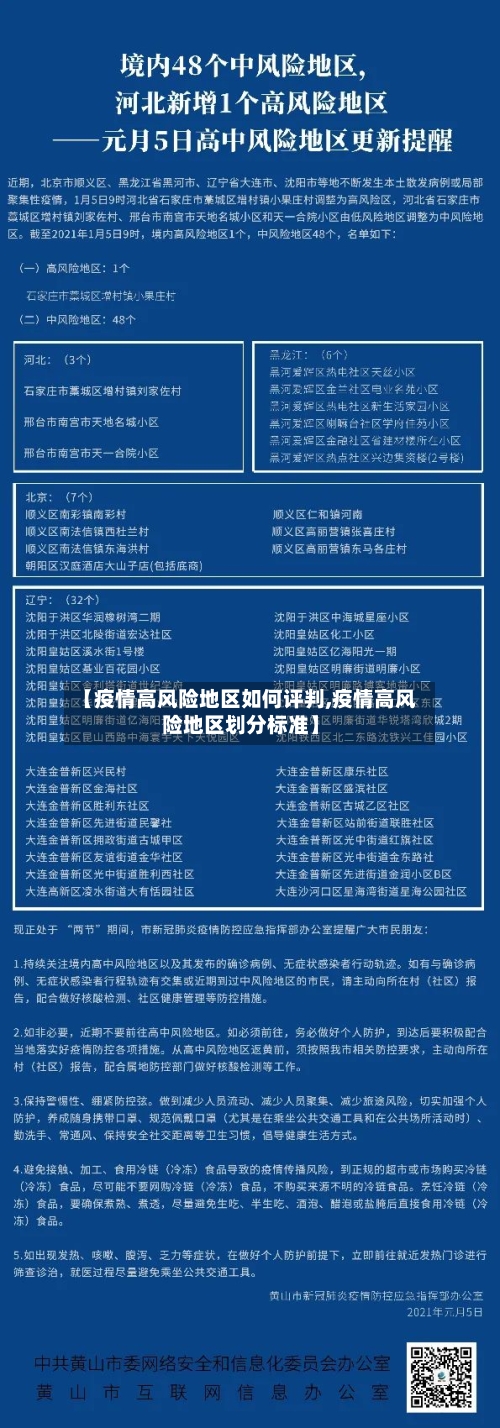 【疫情高风险地区如何评判,疫情高风险地区划分标准】
