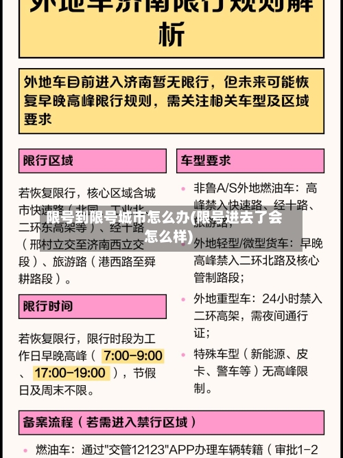 限号到限号城市怎么办(限号进去了会怎么样)