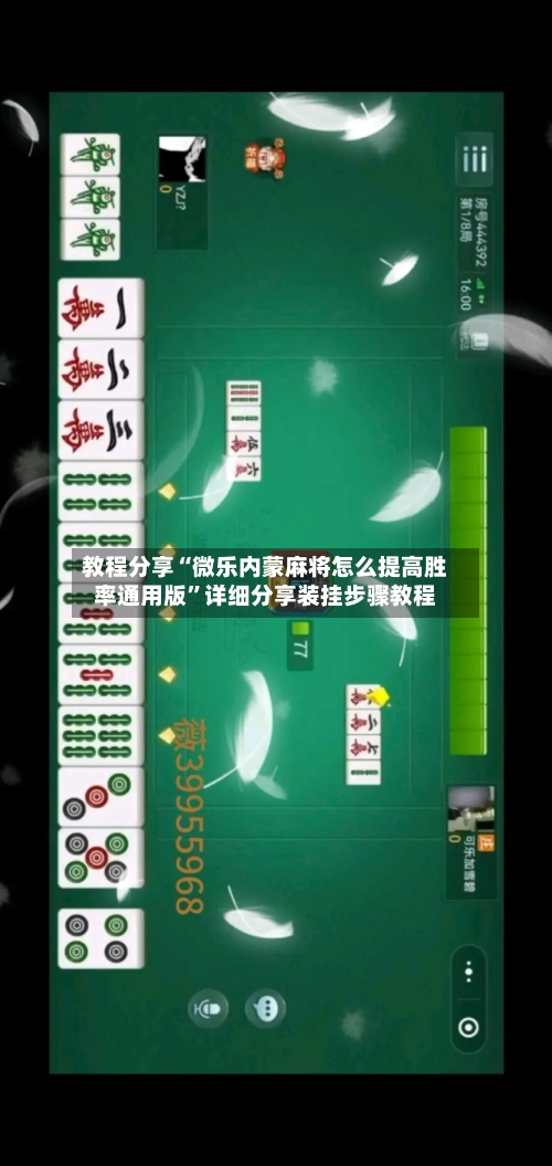 教程分享“微乐内蒙麻将怎么提高胜率通用版”详细分享装挂步骤教程