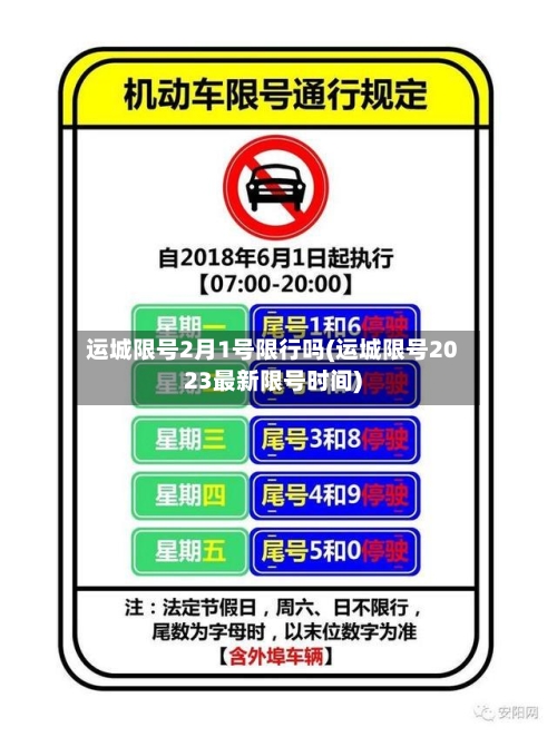 运城限号2月1号限行吗(运城限号2023最新限号时间)