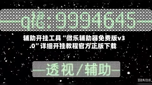 辅助开挂工具“微乐辅助器免费版v3.0”详细开挂教程官方正版下载