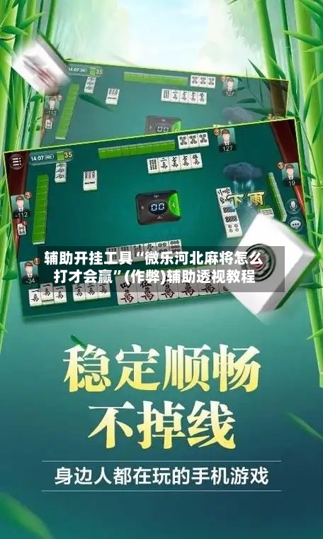 辅助开挂工具“微乐河北麻将怎么打才会赢”(作弊)辅助透视教程