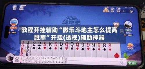 教程开挂辅助“微乐斗地主怎么提高胜率”开挂(透视)辅助神器