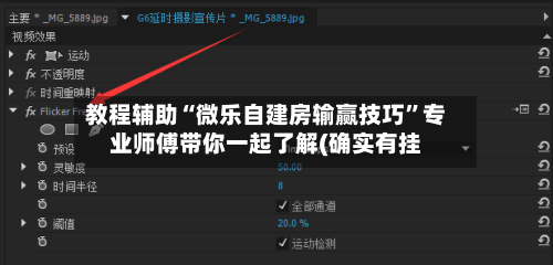 教程辅助“微乐自建房输赢技巧”专业师傅带你一起了解(确实有挂
