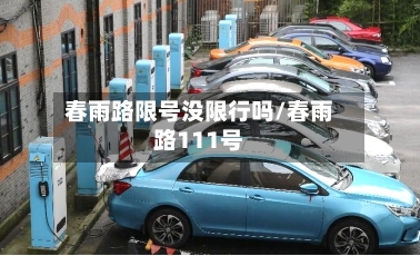 春雨路限号没限行吗/春雨路111号