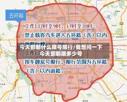 今天邯郸什么限号限行/我想问一下今天邯郸限多少号