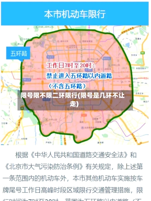 限号限不限二环限行(限号是几环不让走)