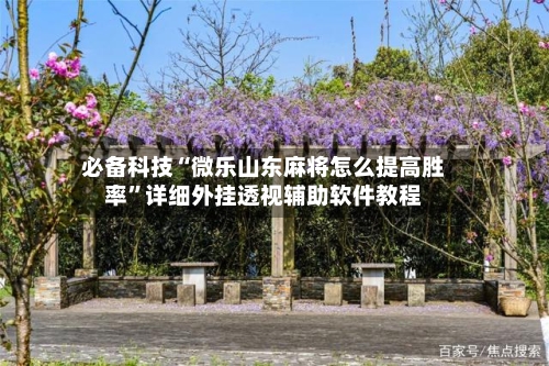 必备科技“微乐山东麻将怎么提高胜率”详细外挂透视辅助软件教程