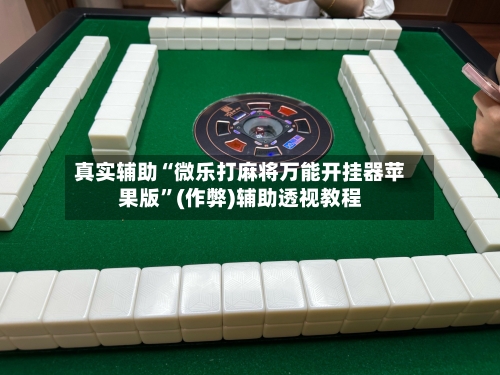 真实辅助“微乐打麻将万能开挂器苹果版”(作弊)辅助透视教程
