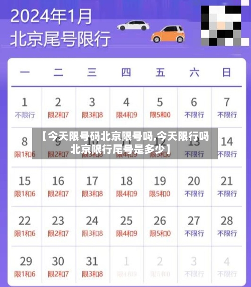 【今天限号码北京限号吗,今天限行吗北京限行尾号是多少】