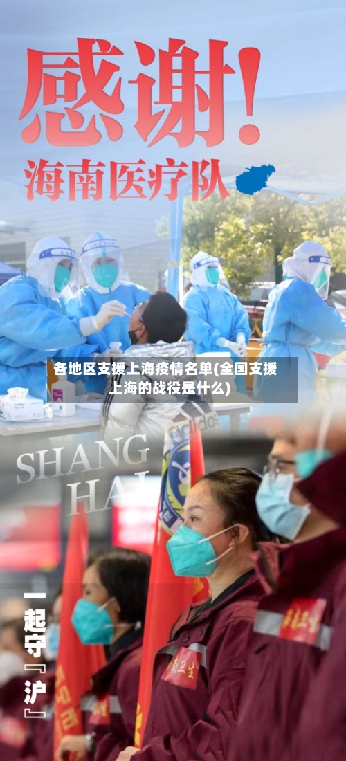各地区支援上海疫情名单(全国支援上海的战役是什么)