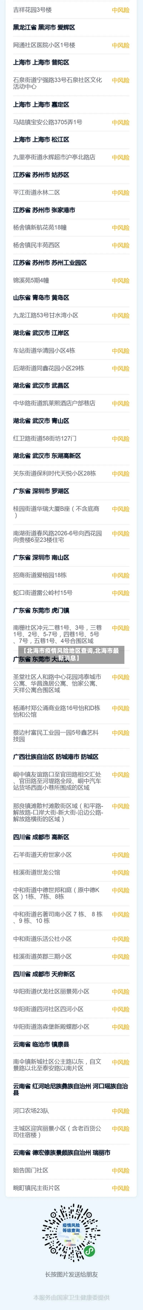 【北海市疫情风险地区查询,北海市最新消息】