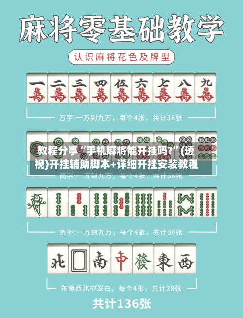 教程分享“手机麻将能开挂吗?”(透视)开挂辅助脚本+详细开挂安装教程